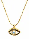 Gold Evil Eye Pendant Necklace.webp