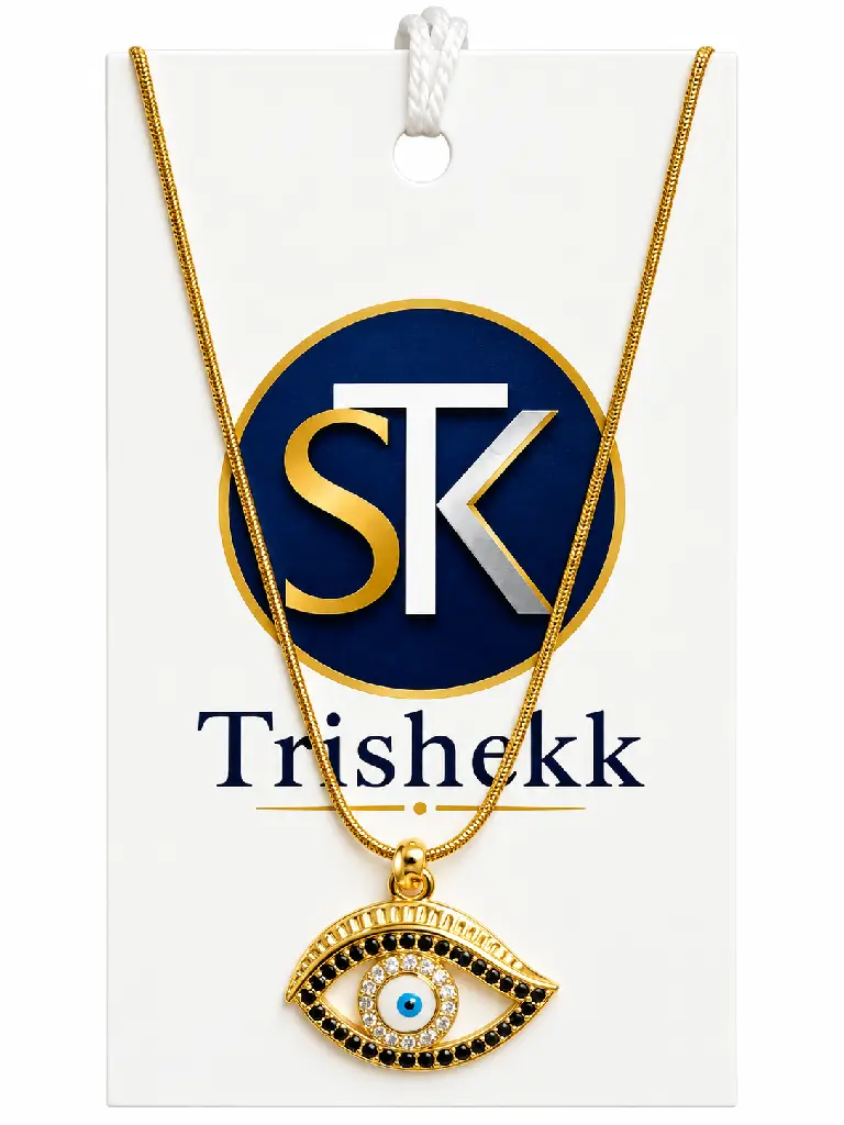 STK Trishekk Evil-Eye Necklace Display.webp