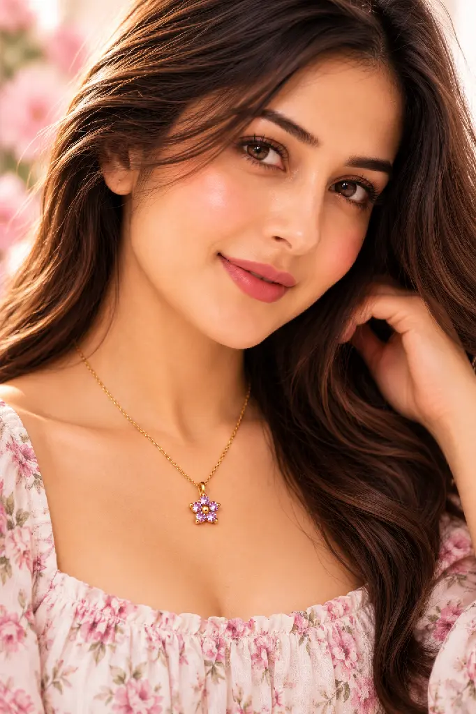 Radiant Floral Pendant Portrait.webp