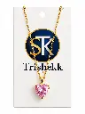 Trishekk Gold Heart Necklace Card.webp