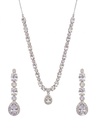 AD Jewellery Stylish Women Necklace (White)